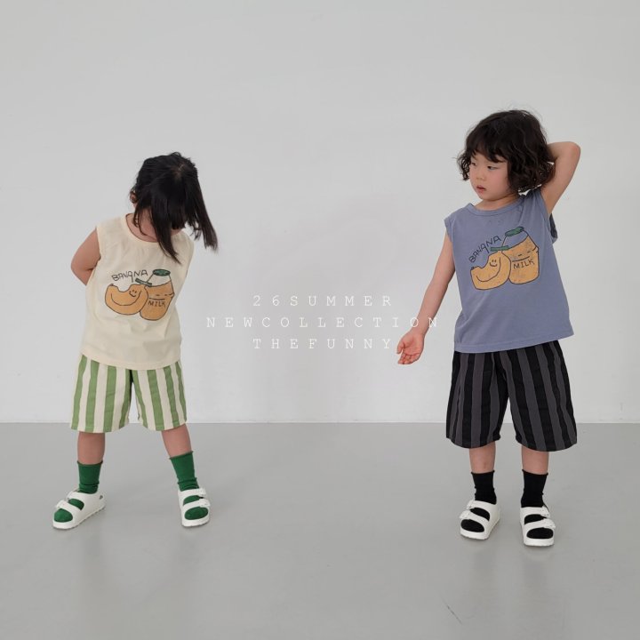 The Funny - Korean Children Fashion - #littlefashionista - Banana Sleeveless - 6