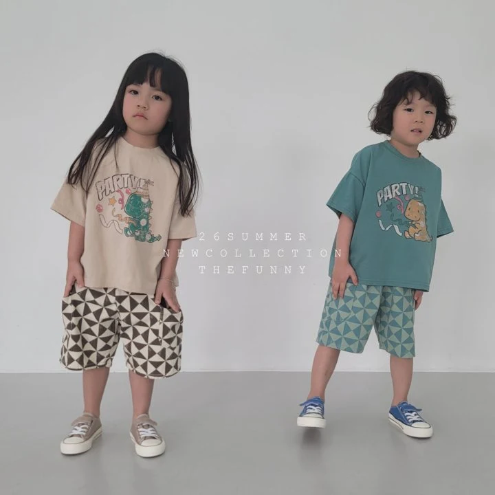 The Funny - Korean Children Fashion - #Kfashion4kids - Dino Tee - 4