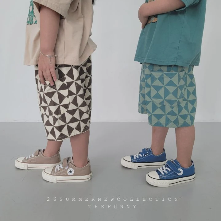 The Funny - Korean Children Fashion - #littlefashionista - Triangle Pants - 2