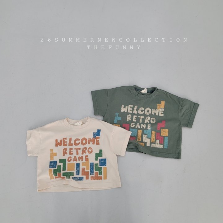 The Funny - Korean Children Fashion - #littlefashionista - Retro Tee