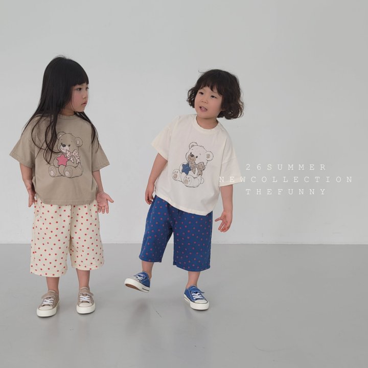 The Funny - Korean Children Fashion - #Kfashion4kids - Teddy Bear Tee - 4