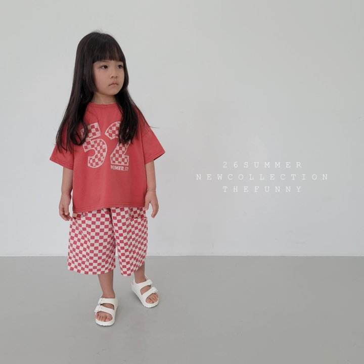 The Funny - Korean Children Fashion - #littlefashionista - Number Tee - 7