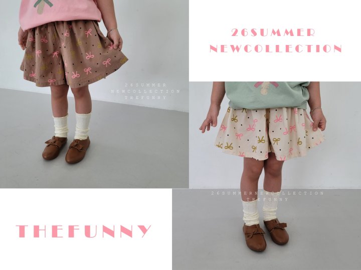 The Funny - Korean Children Fashion - #littlefashionista - Ribbon Skort - 2