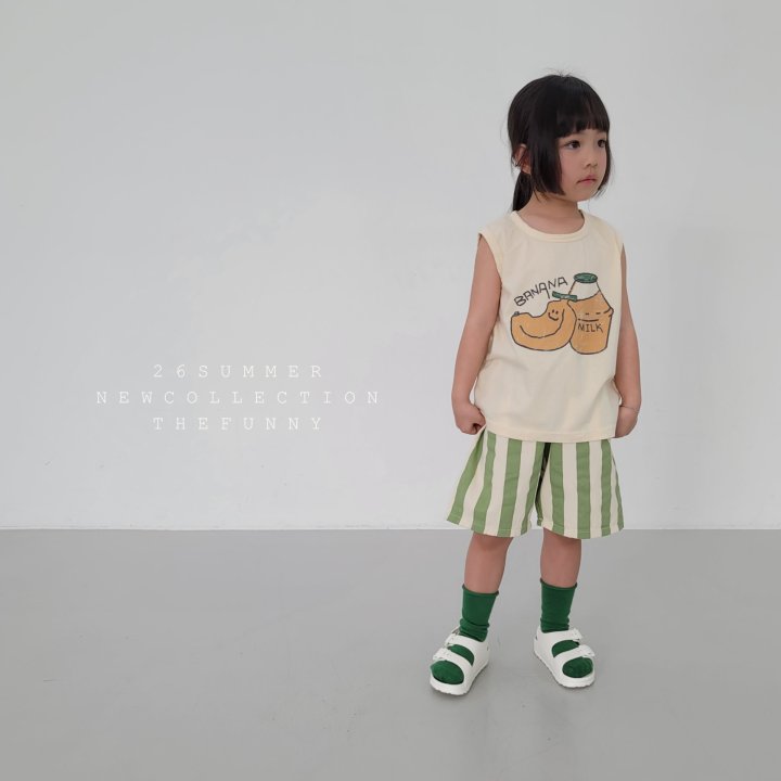 The Funny - Korean Children Fashion - #magicofchildhood - Banana Sleeveless - 7