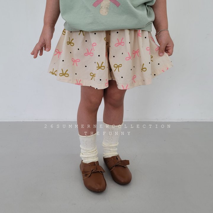 The Funny - Korean Children Fashion - #magicofchildhood - Ribbon Skort - 3