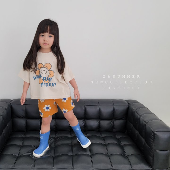 The Funny - Korean Children Fashion - #magicofchildhood - Smile Tee (Semi Crop) - 2