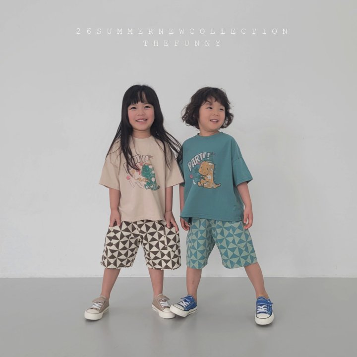 The Funny - Korean Children Fashion - #minifashionista - Dino Tee - 6