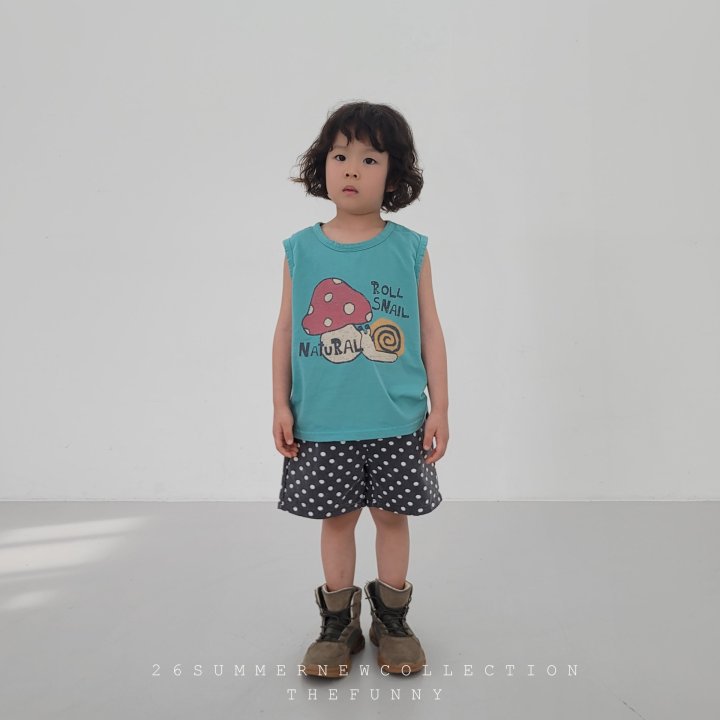 The Funny - Korean Children Fashion - #minifashionista - Snail Sleeveless - 12
