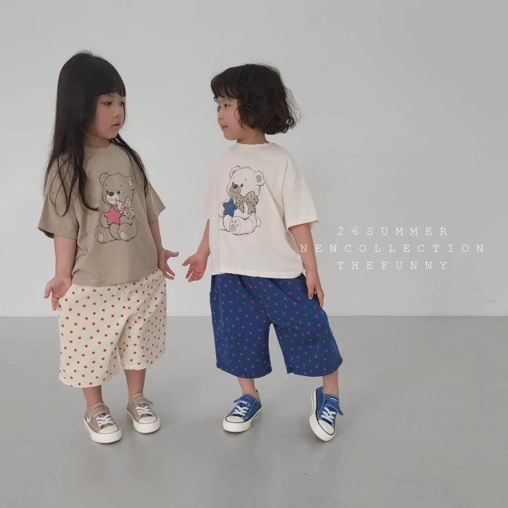 The Funny - Korean Children Fashion - #minifashionista - Teddy Bear Tee - 6