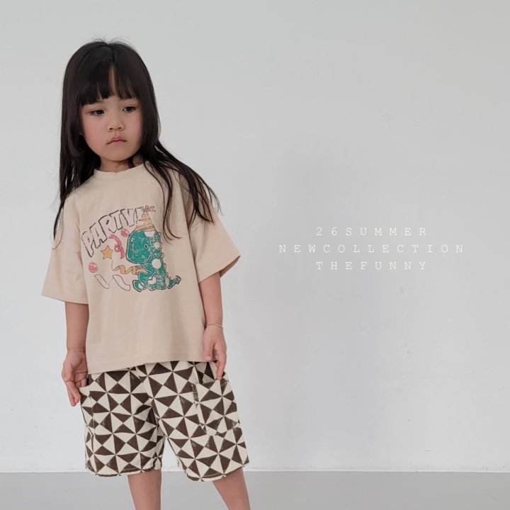 The Funny - Korean Children Fashion - #prettylittlegirls - Dino Tee - 7