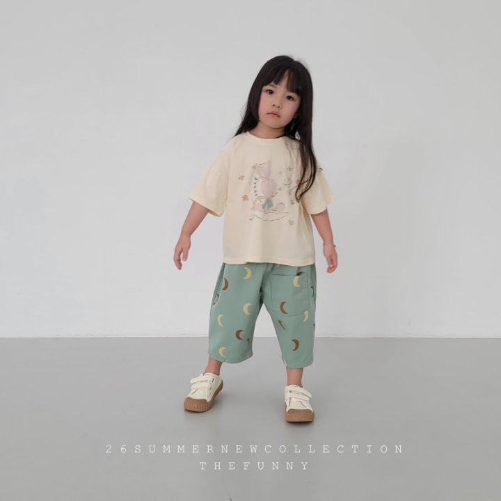 The Funny - Korean Children Fashion - #prettylittlegirls - Moon Rabbit Tee - 11
