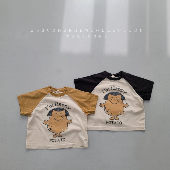 The Funny - Korean Children Fashion - #prettylittlegirls - Potato Tee