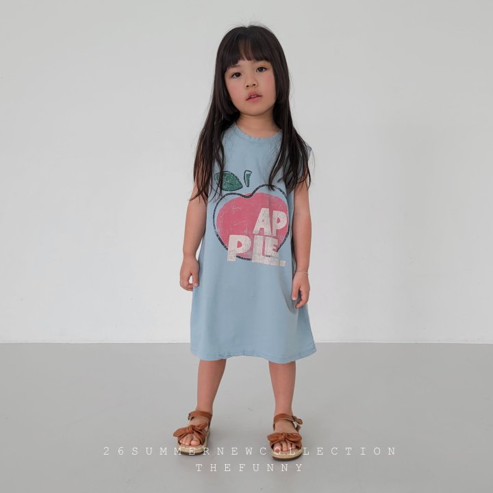 The Funny - Korean Children Fashion - #prettylittlegirls - Apple One-piece - 8