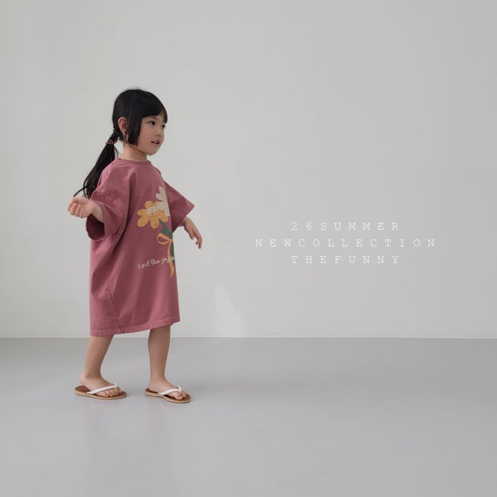 The Funny - Korean Children Fashion - #prettylittlegirls - Two Flower One-piece - 7