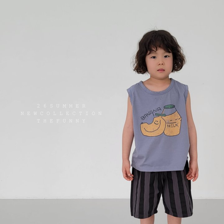 The Funny - Korean Children Fashion - #stylishchildhood - Banana Sleeveless - 12