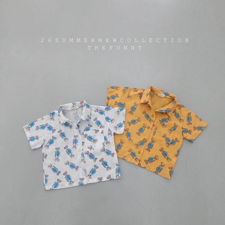 The Funny - Korean Children Fashion - #todddlerfashion - Candy Shirt