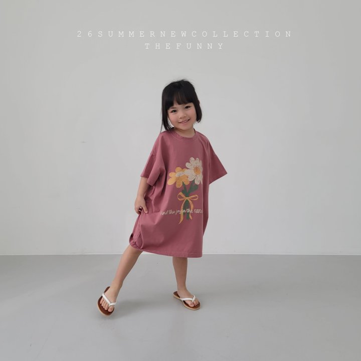 The Funny - Korean Children Fashion - #todddlerfashion - Two Flower One-piece - 8