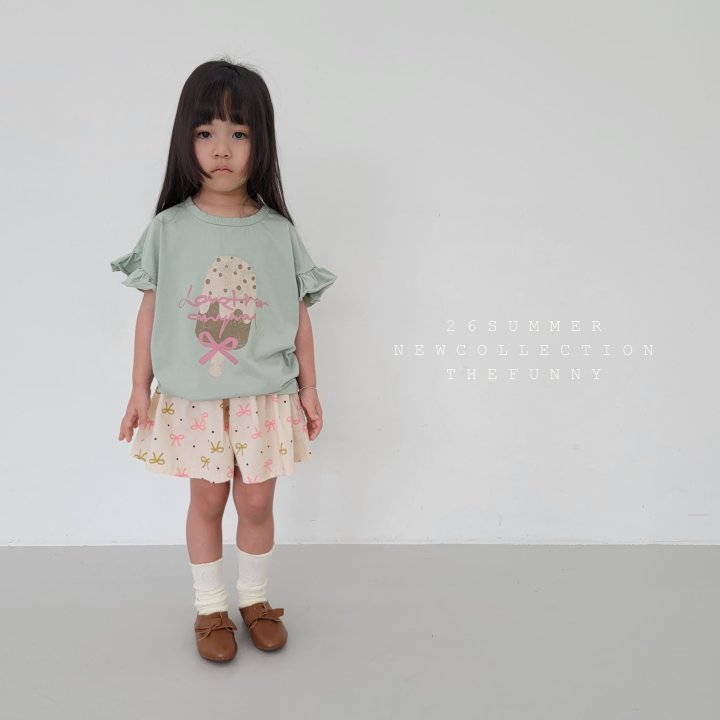 The Funny - Korean Children Fashion - #todddlerfashion - Ribbon Skort - 6