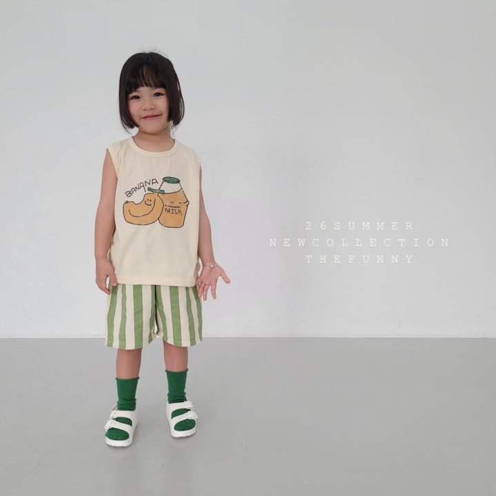 The Funny - Korean Children Fashion - #toddlerclothing - Banana Sleeveless - 11