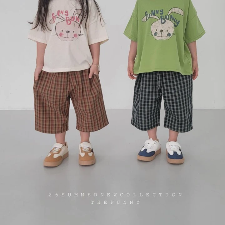 The Funny - Korean Children Fashion - #todddlerfashion - Check Pants - 4