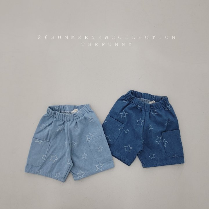 The Funny - Korean Children Fashion - #toddlerclothing - Star Denim Pants