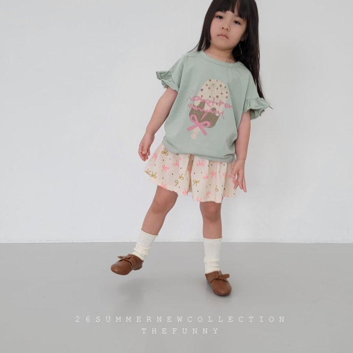 The Funny - Korean Children Fashion - #toddlerclothing - Ribbon Skort - 7