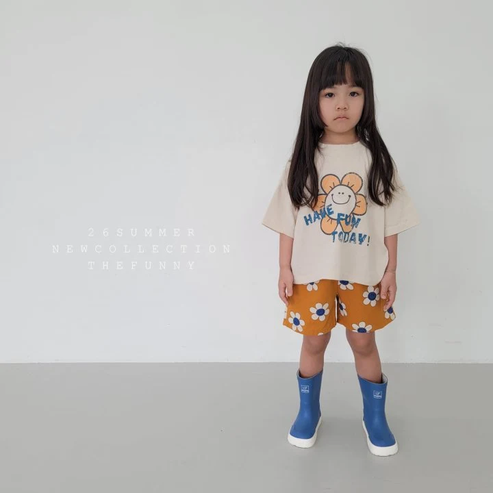 The Funny - Korean Children Fashion - #toddlerclothing - Smile Tee (Semi Crop) - 6