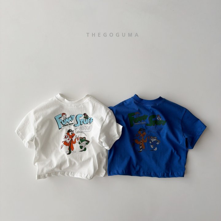 Thegoguma - Korean Children Fashion - #Kfashion4kids - Funny Tee