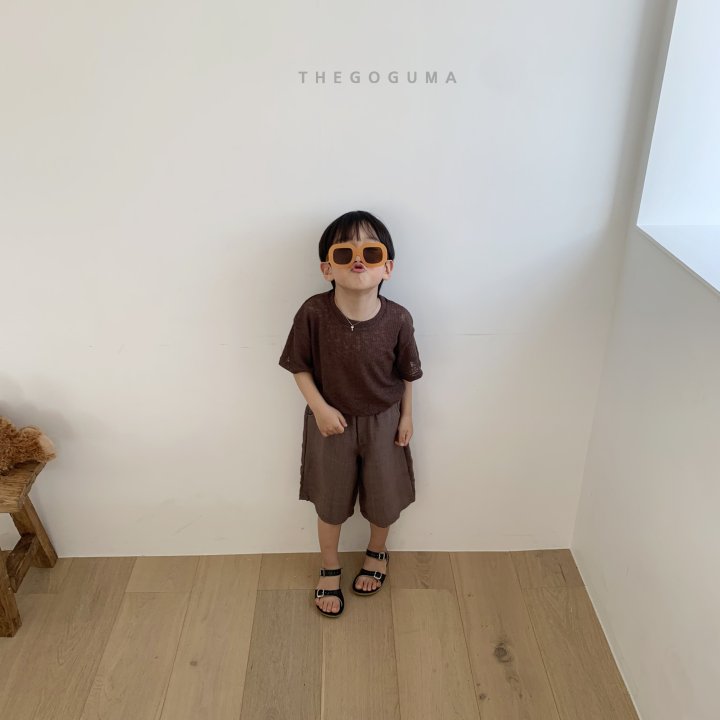 Thegoguma - Korean Children Fashion - #Kfashion4kids - Knit Label Tee - 10