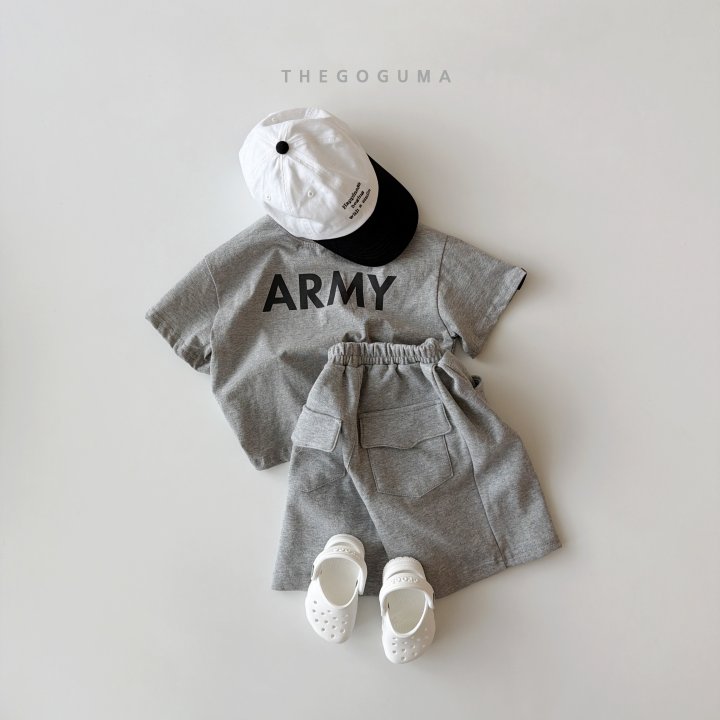 Thegoguma - Korean Children Fashion - #kidzfashiontrend - Pocket Bermuda Pants - 4
