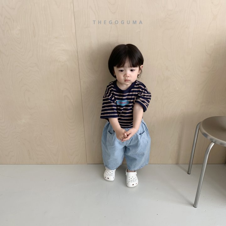 Thegoguma - Korean Children Fashion - #childofig - Continue Stripe Tee - 5