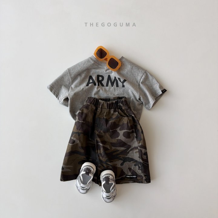 Thegoguma - Korean Children Fashion - #childofig - Camouflage Bermuda Pants - 2