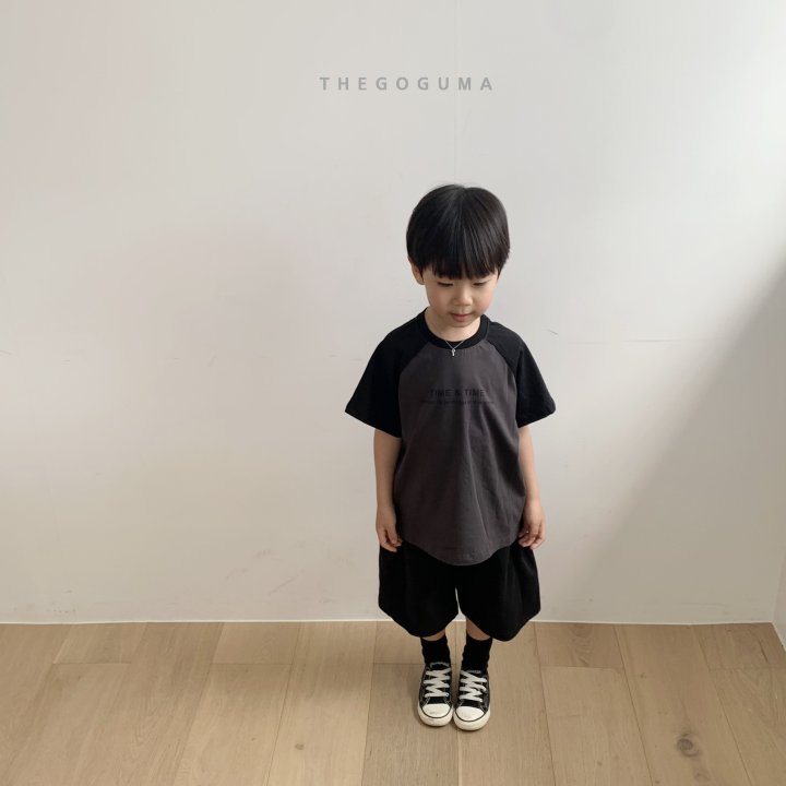 Thegoguma - Korean Children Fashion - #childrensboutique - Time Raglan Tee - 7