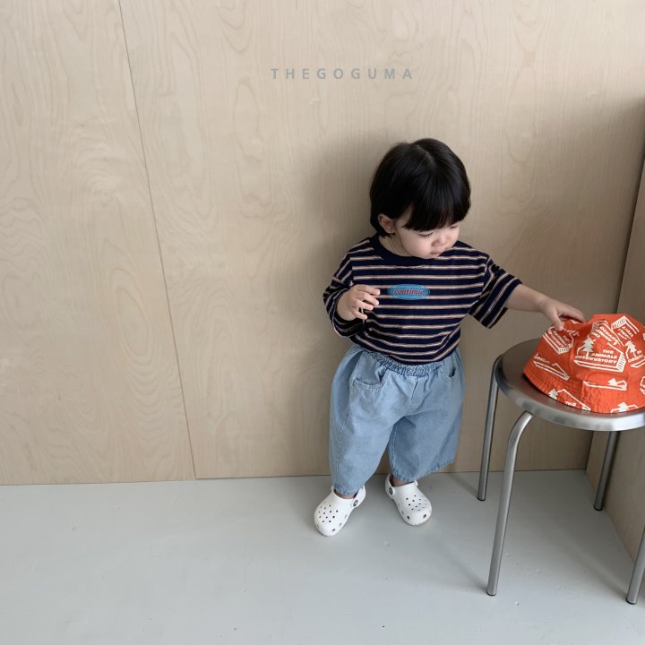 Thegoguma - Korean Children Fashion - #childrensboutique - Continue Stripe Tee - 6