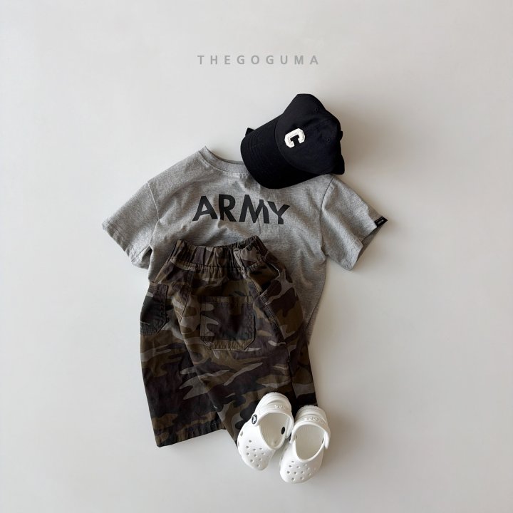 Thegoguma - Korean Children Fashion - #childrensboutique - Camouflage Bermuda Pants - 3