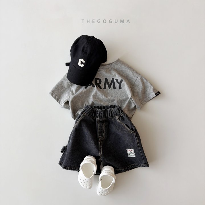 Thegoguma - Korean Children Fashion - #designkidswear - Wide Loop Denim Pants - 3