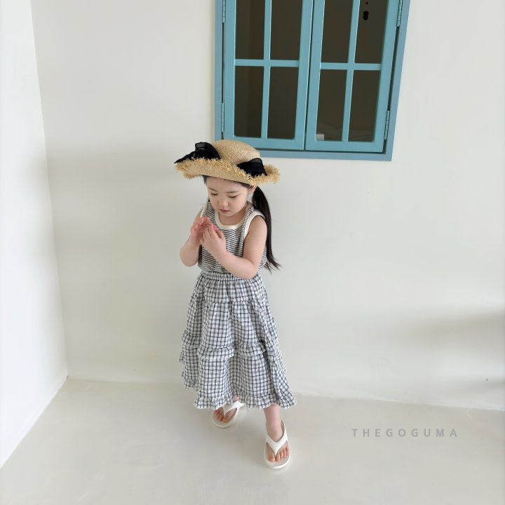 Thegoguma - Korean Children Fashion - #designkidswear - Petit Stripe Sleeveless - 7