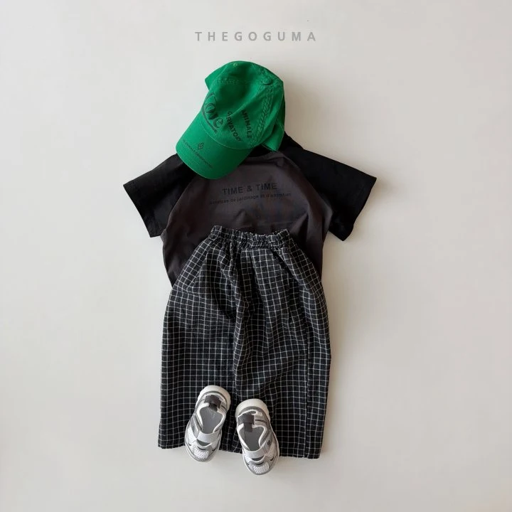 Thegoguma - Korean Children Fashion - #discoveringself - Age Check Pants - 3