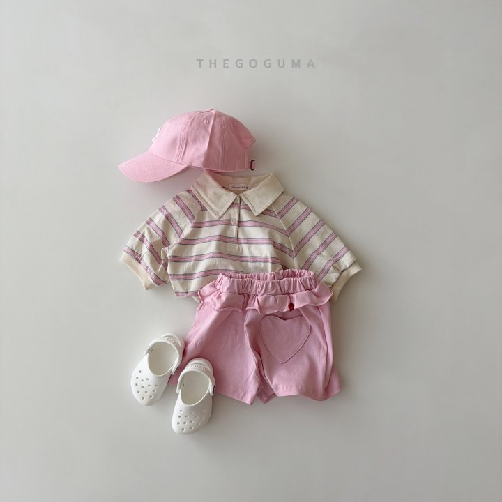 Thegoguma - Korean Children Fashion - #discoveringself - Frill Heart Pants - 2