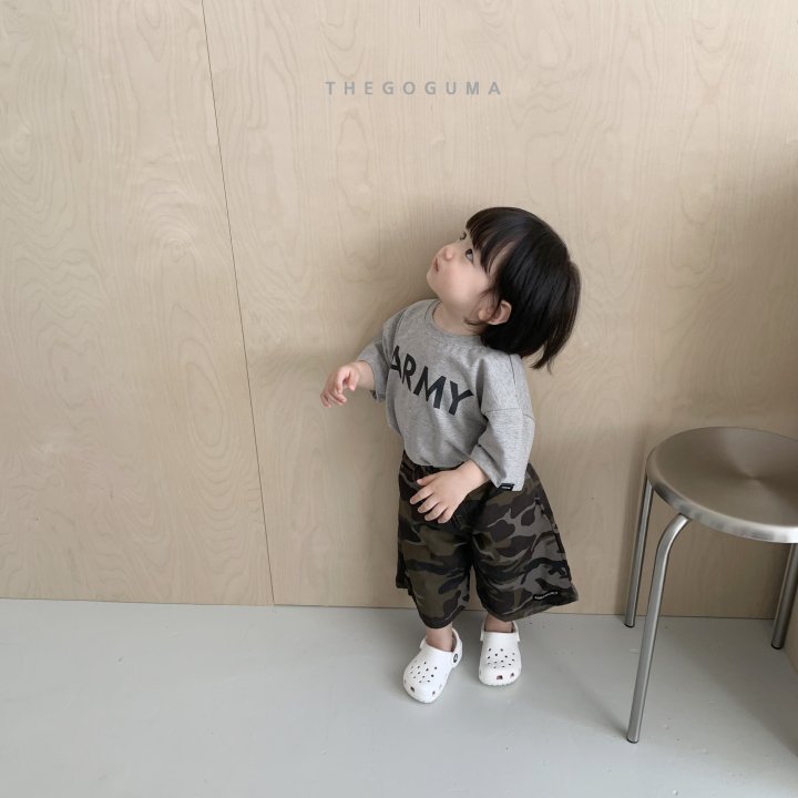Thegoguma - Korean Children Fashion - #fashionkids - Camouflage Bermuda Pants - 6