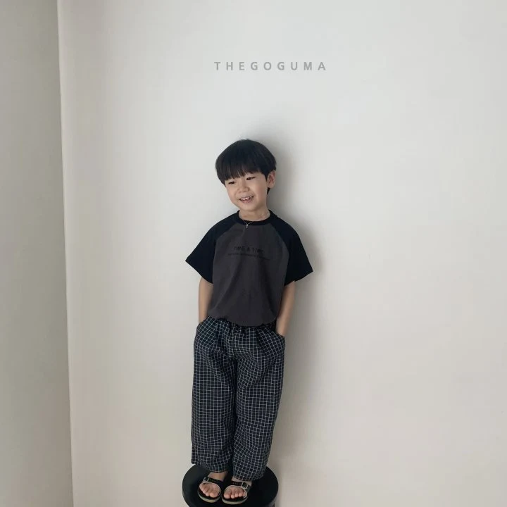 Thegoguma - Korean Children Fashion - #discoveringself - Age Check Pants - 4