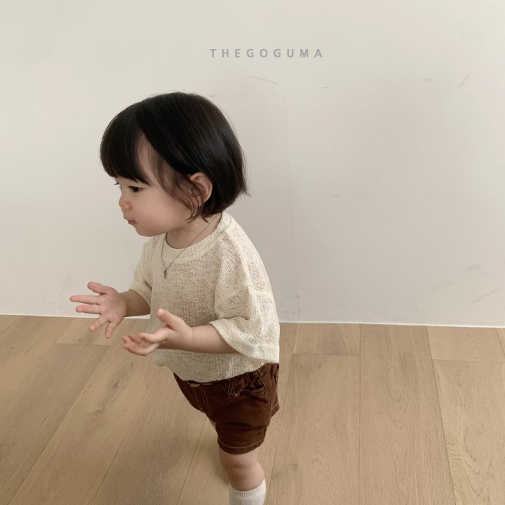 Thegoguma - Korean Children Fashion - #fashionkids - Knit Label Tee - 6