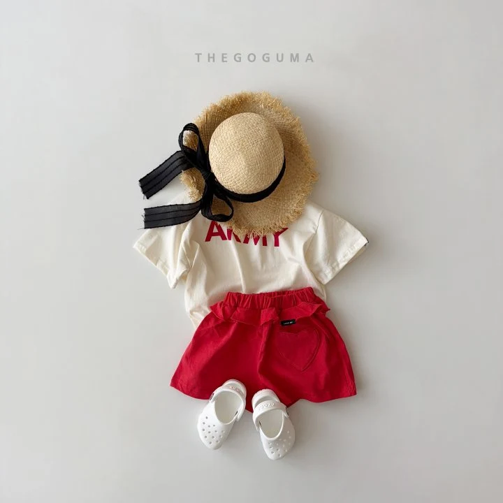 Thegoguma - Korean Children Fashion - #fashionkids - Frill Heart Pants - 3
