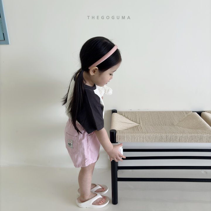 Thegoguma - Korean Children Fashion - #kidsshorts - Time Raglan Tee - 11