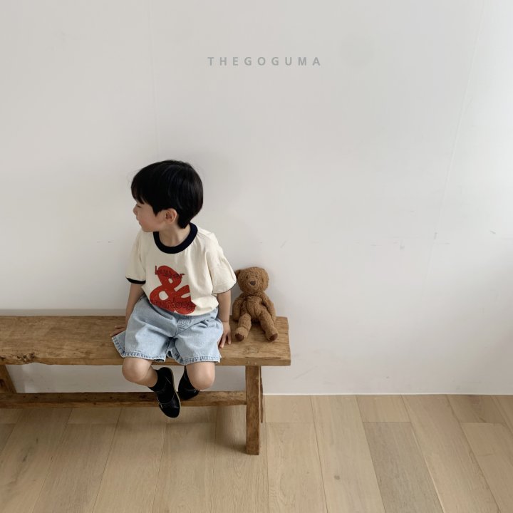Thegoguma - Korean Children Fashion - #kidsshorts - Snow Denim Pants - 11