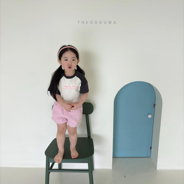 Thegoguma - Korean Children Fashion - #kidsstore - Time Raglan Tee - 12