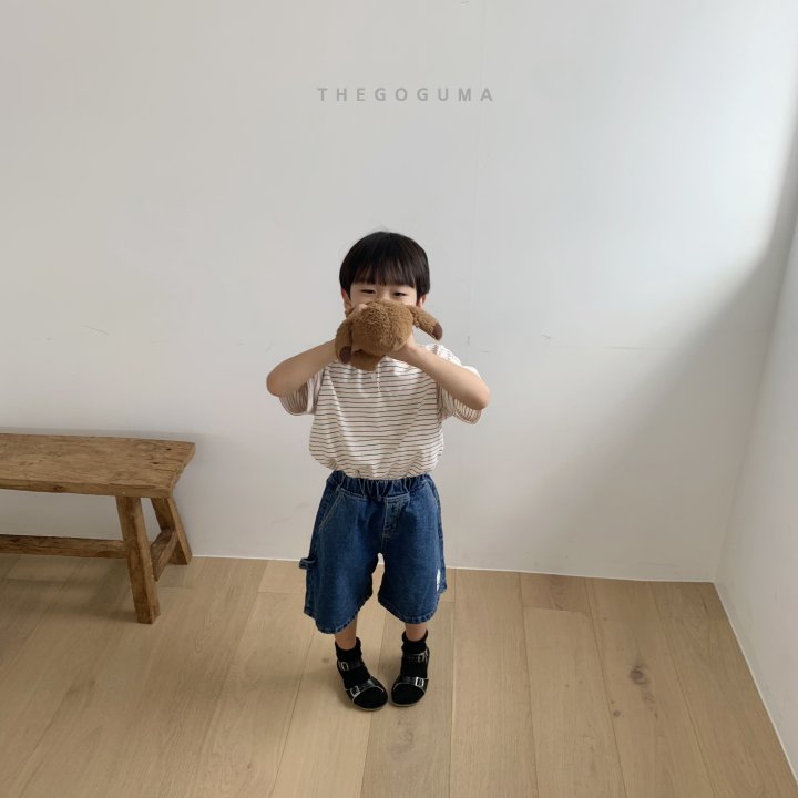 Thegoguma - Korean Children Fashion - #kidsstore - Wide Loop Denim Pants - 7