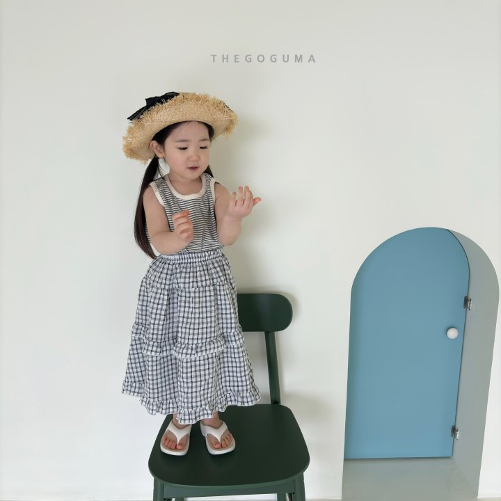 Thegoguma - Korean Children Fashion - #kidsstore - Petit Stripe Sleeveless - 11