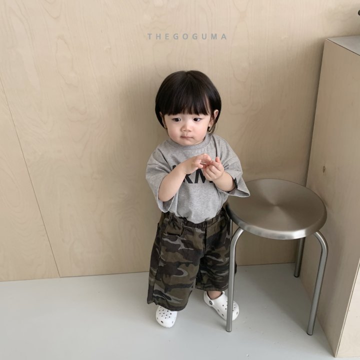 Thegoguma - Korean Children Fashion - #kidzfashiontrend - Camouflage Bermuda Pants - 9