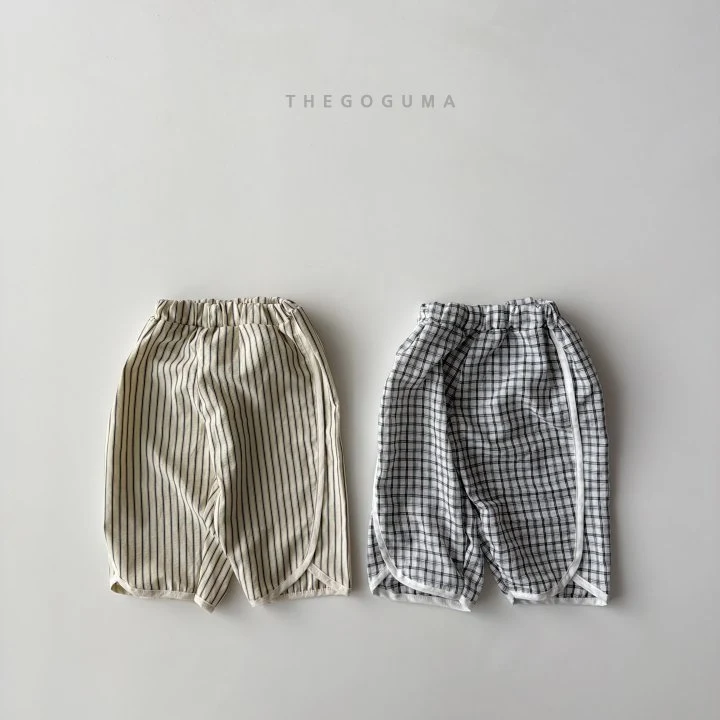 Thegoguma - Korean Children Fashion - #littlefashionista - Pattern Binding Pants